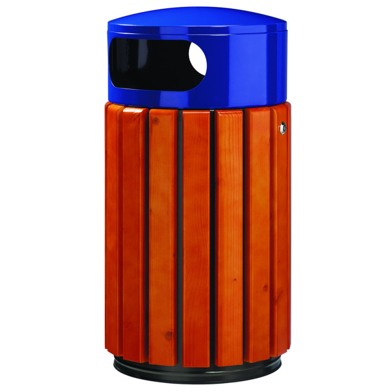 CORBEILLE BOIS MÉTAL 40 ET 60 L