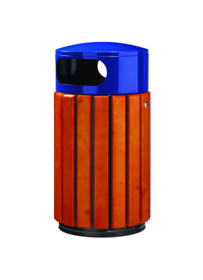 CORBEILLE BOIS MÉTAL 40 ET 60 L