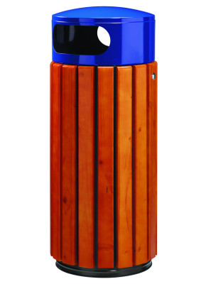 CORBEILLE BOIS MÉTAL 40 ET 60 L