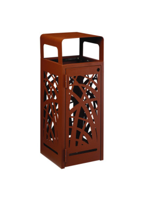 CORBEILLE PUBLIQUE MÉTAL CYBEL 110 L