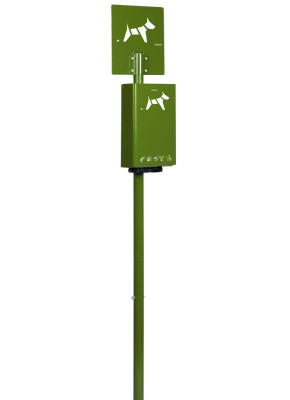 DISTRIBUTEUR ET BORNE DE PROPRETÉ CANINE