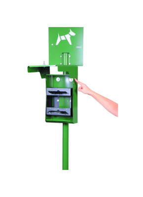 DISTRIBUTEUR 2 ROULEAUX HYGIÈNE CANINE