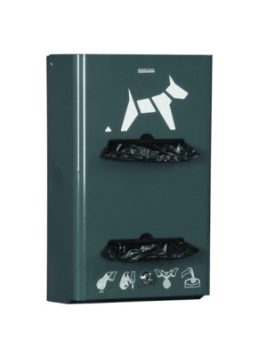 DISTRIBUTEUR 2 ROULEAUX HYGIÈNE CANINE