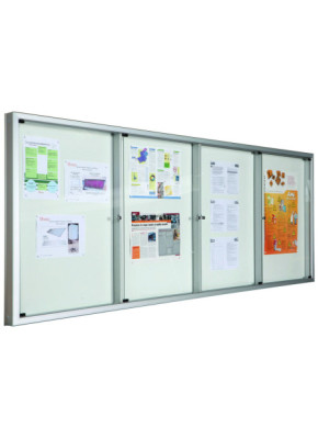 VITRINE MURALE D'INTÉRIEUR MULTIPORTES