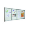 VITRINE MURALE D'INTÉRIEUR MULTIPORTES