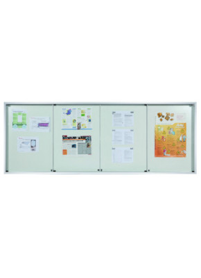 VITRINE MURALE D'INTÉRIEUR MULTIPORTES