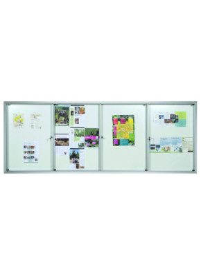 VITRINE MURALE D'INTÉRIEUR MULTIPORTES