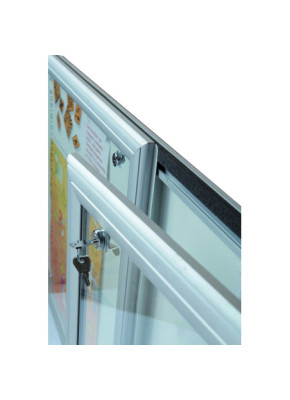 VITRINE D'AFFICHAGE REVERSO 2 PORTES