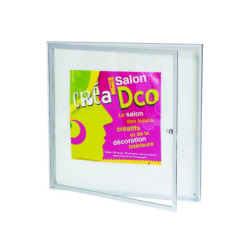 VITRINE AFFICHAGE EXTRA PLATE
