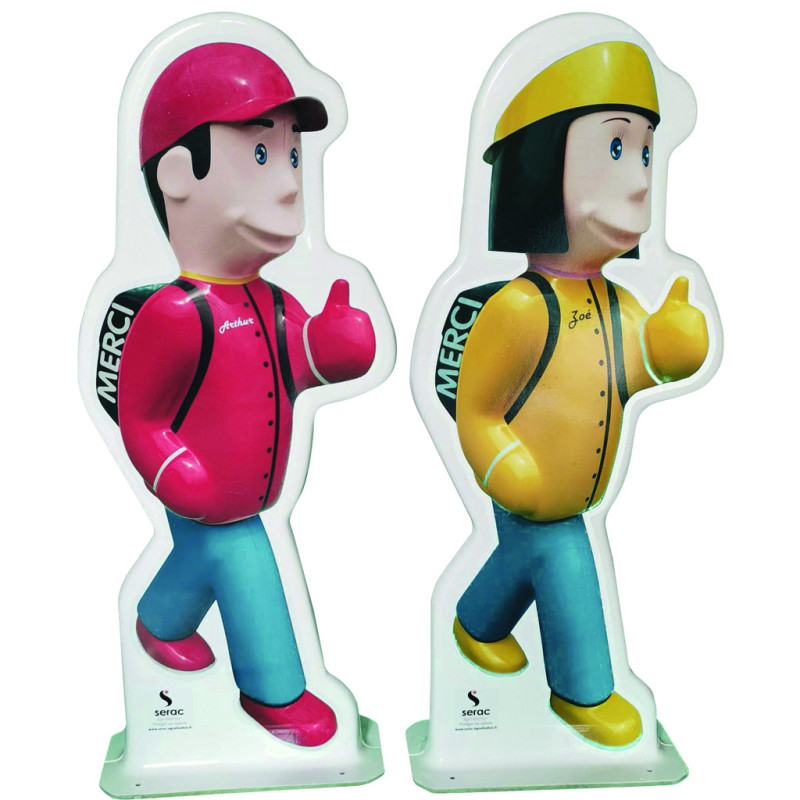 TOTEM DE SIGNALISATION PETIT ÉCOLIER