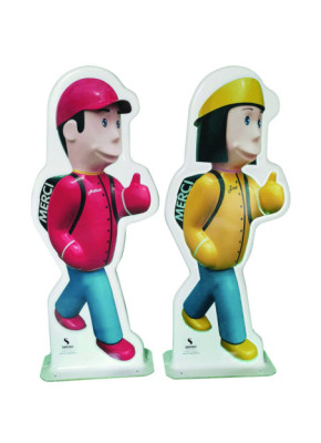 TOTEM DE SIGNALISATION PETIT ÉCOLIER