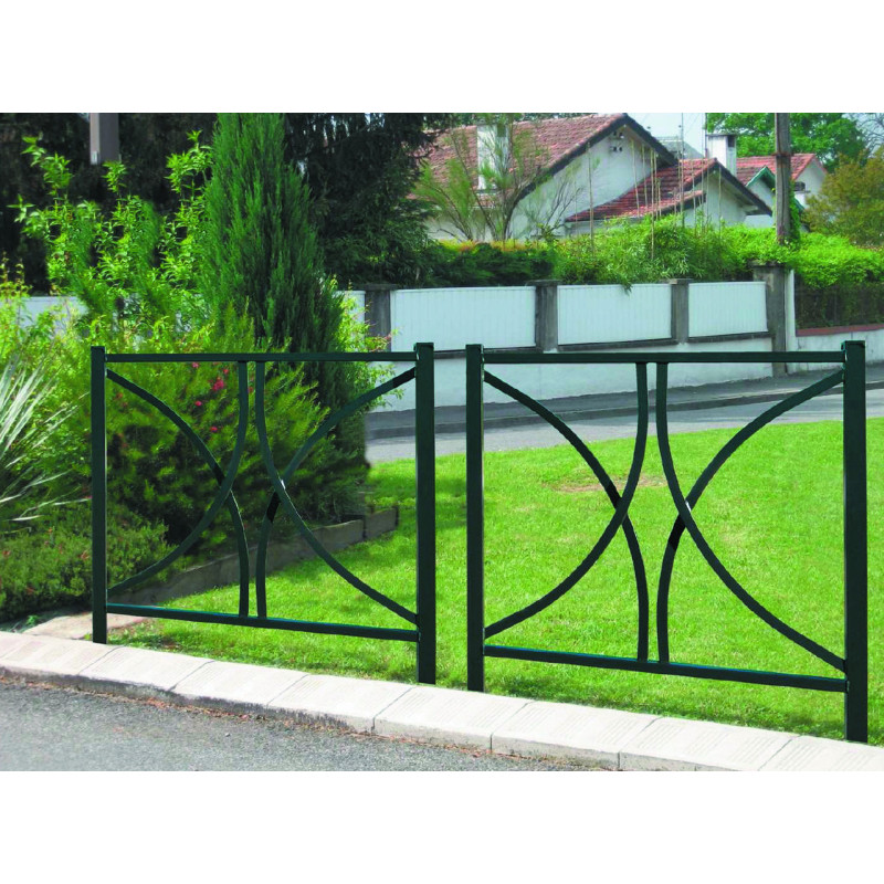 PLATINES POUR BARRIÈRE TROTTOIR VAUBAN
