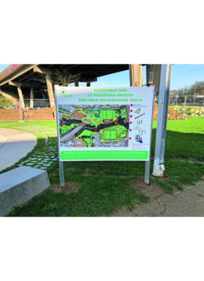 PANNEAU DE SIGNALÉTIQUE POUR BODY BOOMERS