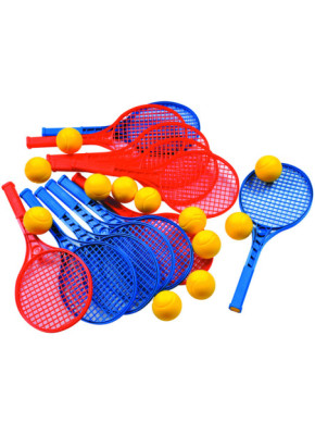 KIT MINI-TENNIS BALLES ET RAQUETTES