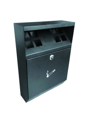 CENDRIER EN MÉTAL CARRÉ 3 L