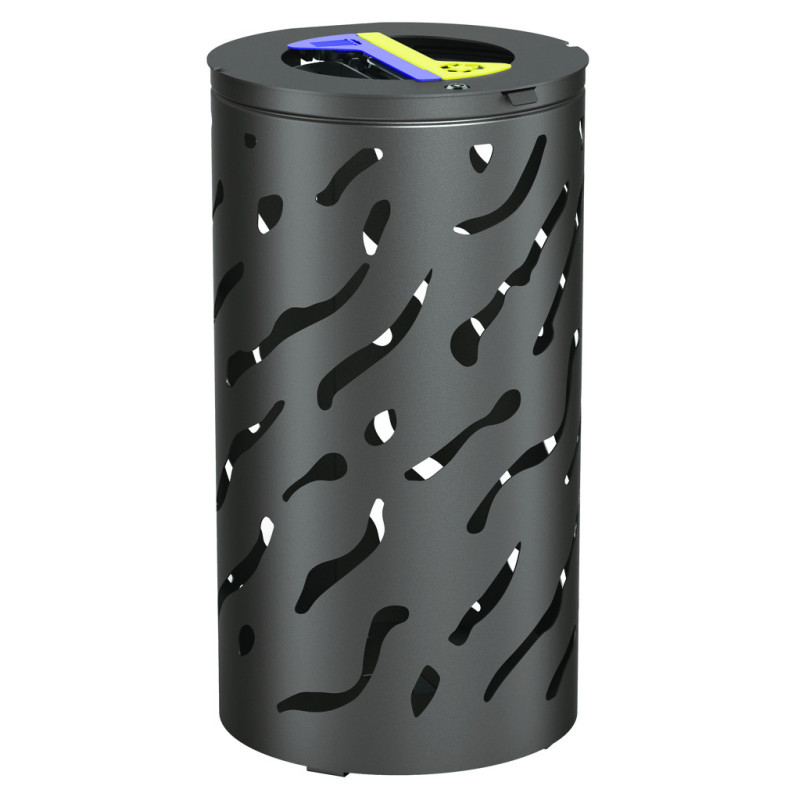 CORBEILLE DE VILLE VENISE TRI 2 X 60 L