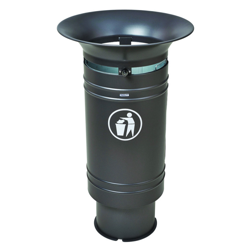 POUBELLE EN MÉTAL CÉVENNES 60 L
