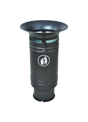 POUBELLE EN MÉTAL CÉVENNES 60 L