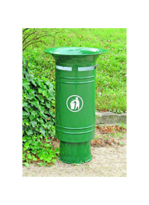 POUBELLE EN MÉTAL CÉVENNES 60 L
