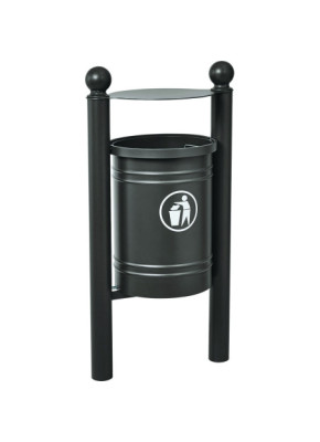 CORBEILLE MÉTALLIQUE SAINTONGE 40 L