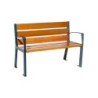 Banc 1200 mm avec accoudoirs