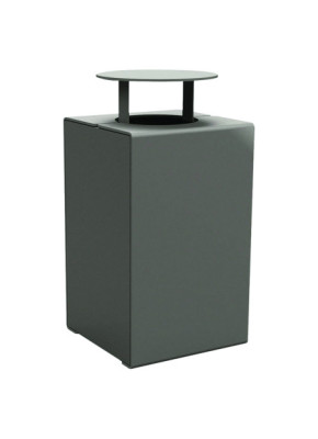 CORBEILLE PROPRETÉ KUB ACIER 120 L