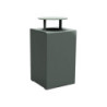 CORBEILLE PROPRETÉ KUB ACIER 120 L