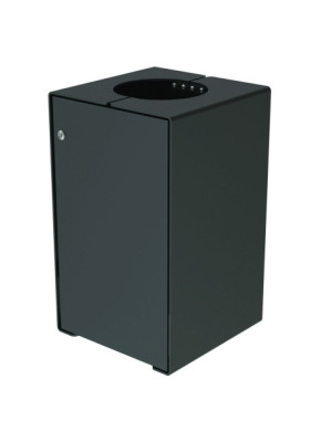 CORBEILLE PROPRETÉ KUB ACIER 120 L