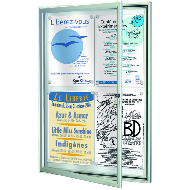 VITRINE D'EXTÉRIEUR ÉTANCHE TRADITION