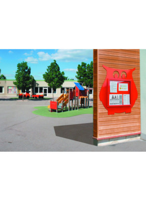 VITRINE D'AFFICHAGE LUDIQUE UNIVERS DES ENFANTS