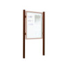 KIT POTEAUX POUR VITRINES 1000 ET 2000