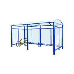BARDAGE POUR ABRI CYCLES VOÛTE