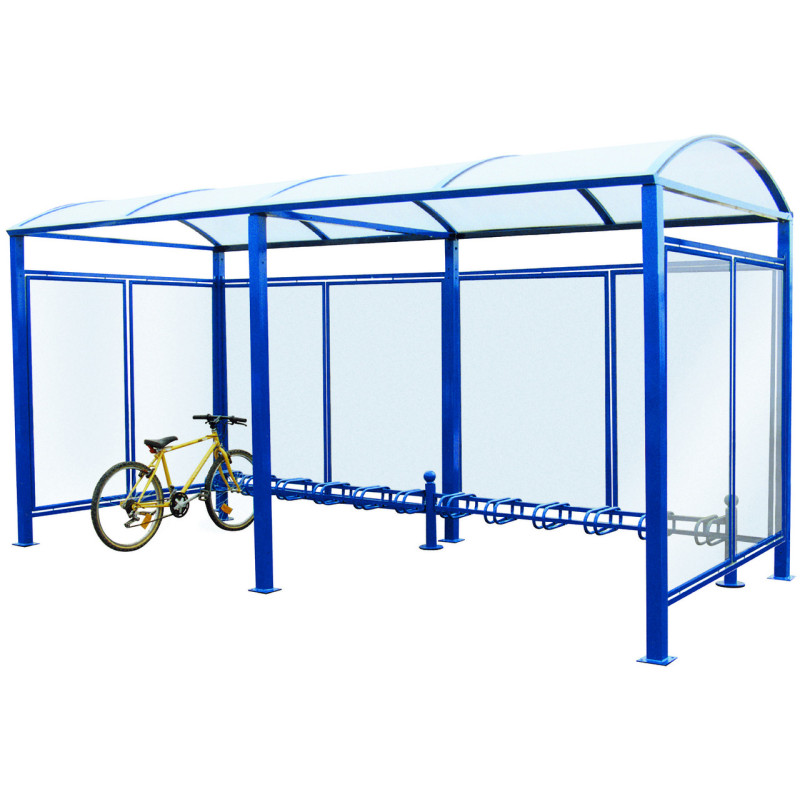 BARDAGE POUR ABRI CYCLES VOÛTE