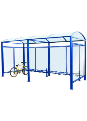 BARDAGE POUR ABRI CYCLES VOÛTE