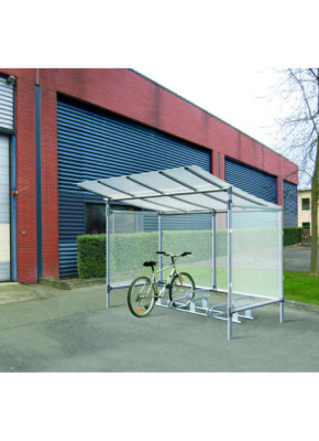 ABRI VÉLO ALUMINIUM