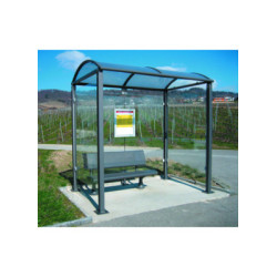 ABRIBUS EN ACIER MONTAIGNE