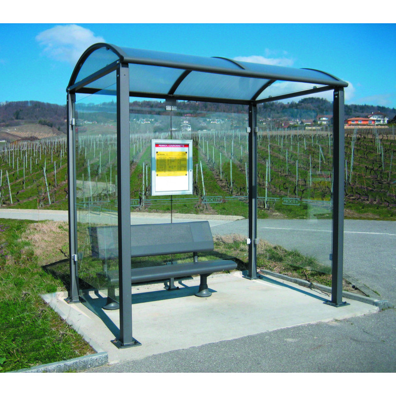 ABRIBUS EN ACIER MONTAIGNE