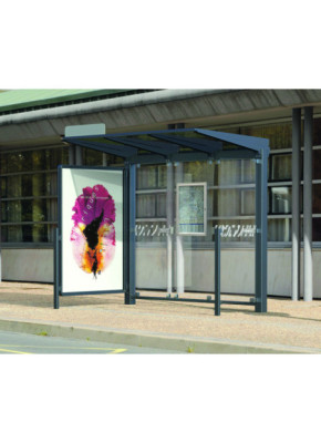 Modèle avec vitrine