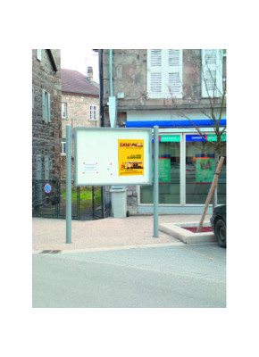PANNEAU D'INFORMATION VITRINE VEGA