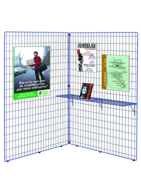 GRILLE D'AFFICHAGE AUTOPORTEUSE