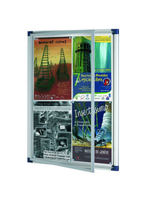 VITRINE D'AFFICHAGE LUMAN