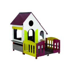 Modèle avec terrasse