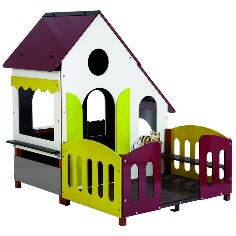 Modèle avec terrasse