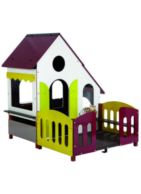 Modèle avec terrasse