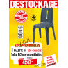 150 CHAISES SALSA NON ASSEMBLABLES M2