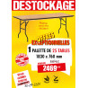 25 TABLES PLIANTES MULTISERVICES