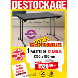 12 TABLES LANGUEDOC GRISES