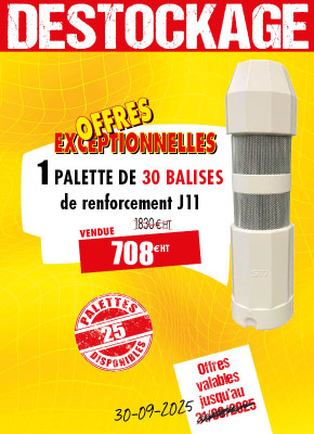 30 BALISES AUTORELEVABLES J11