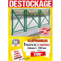 25 BARRIÈRES DE VILLE...